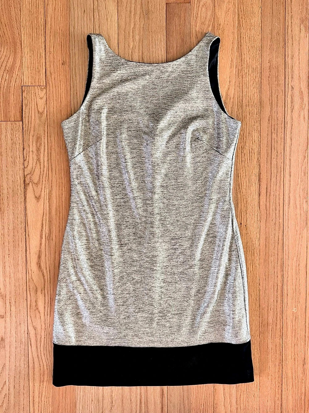 White House Black Market Metallic Mini Dress Size Small NWOT